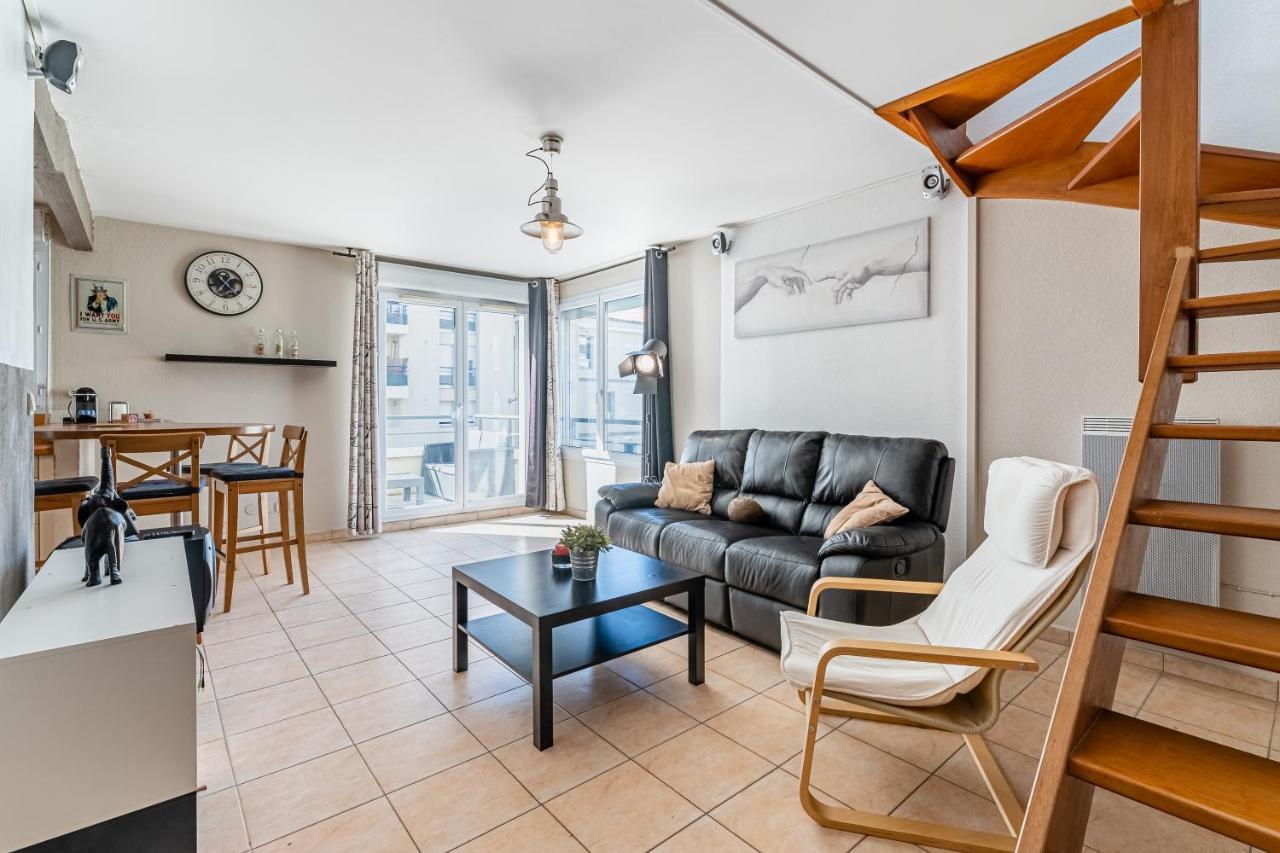 La Joliette; Duplex 2 Chambres, Parking Inclus+ Terrasse+ Ascenseur มาร์กเซย ภายนอก รูปภาพ