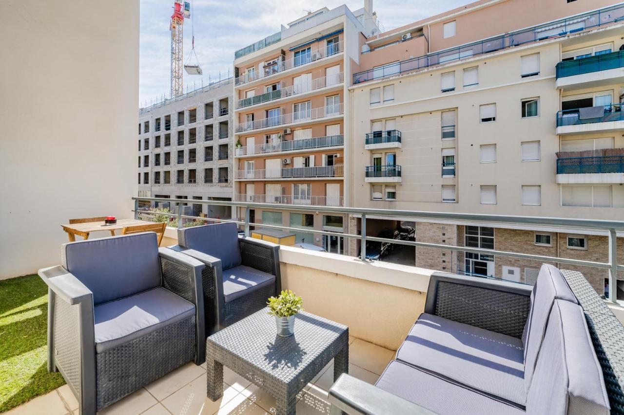 La Joliette; Duplex 2 Chambres, Parking Inclus+ Terrasse+ Ascenseur มาร์กเซย ภายนอก รูปภาพ
