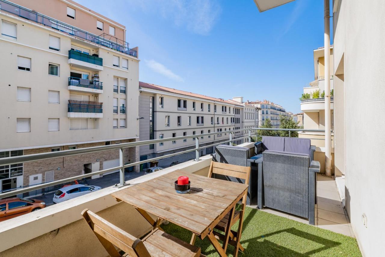 La Joliette; Duplex 2 Chambres, Parking Inclus+ Terrasse+ Ascenseur มาร์กเซย ภายนอก รูปภาพ